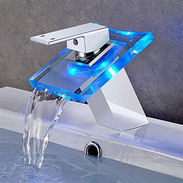 You Can Get A Temperature LED Faucet That Shows You If The Water is Hot