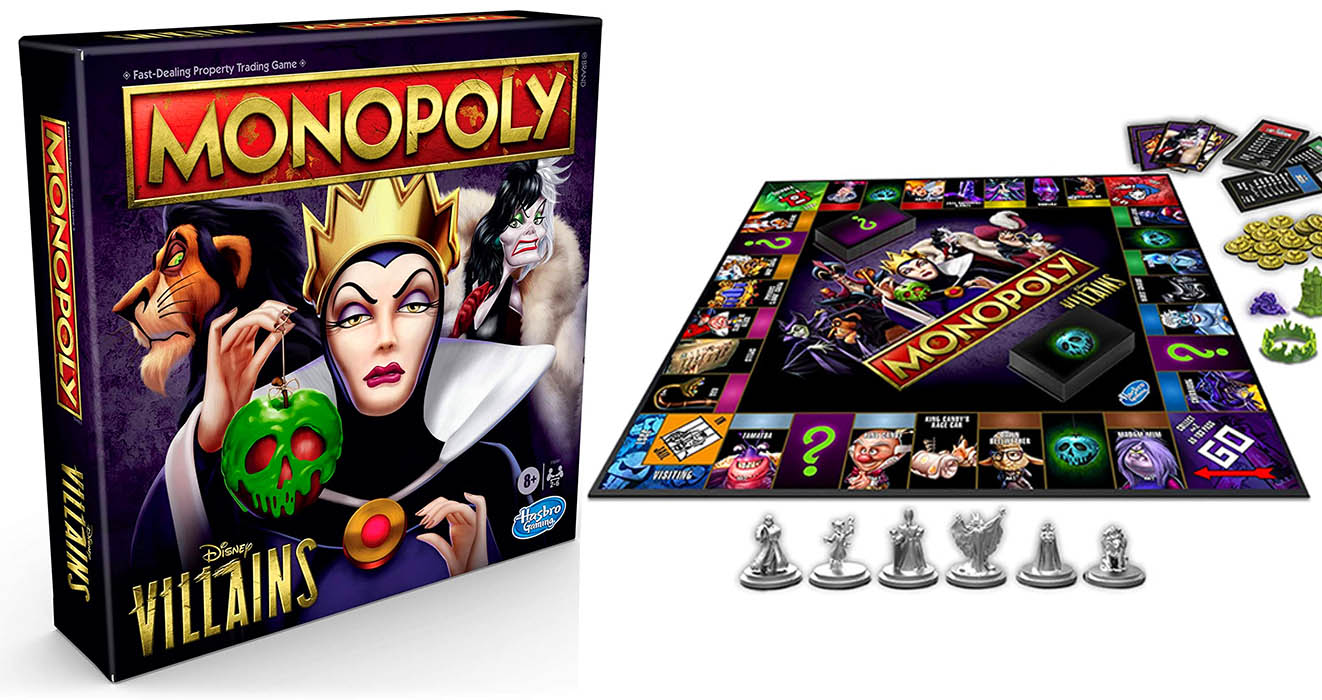 There's A Monopoly Disney Villains Edition That Will Make Game Night Evil  As Well As Angry