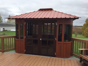 This Gazebo Turns Your Hot Tub Into A Spa Complete With Swim-Up Bar