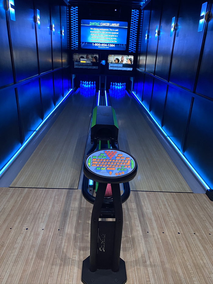 Luxury Strike mobile bowling alley