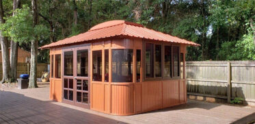 This Gazebo Turns Your Hot Tub Into A Spa Complete With Swim-Up Bar