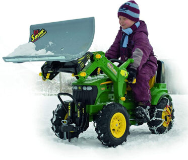 There's A Pedal Powered Snow Plow For Kids That Actually Does A Good ...