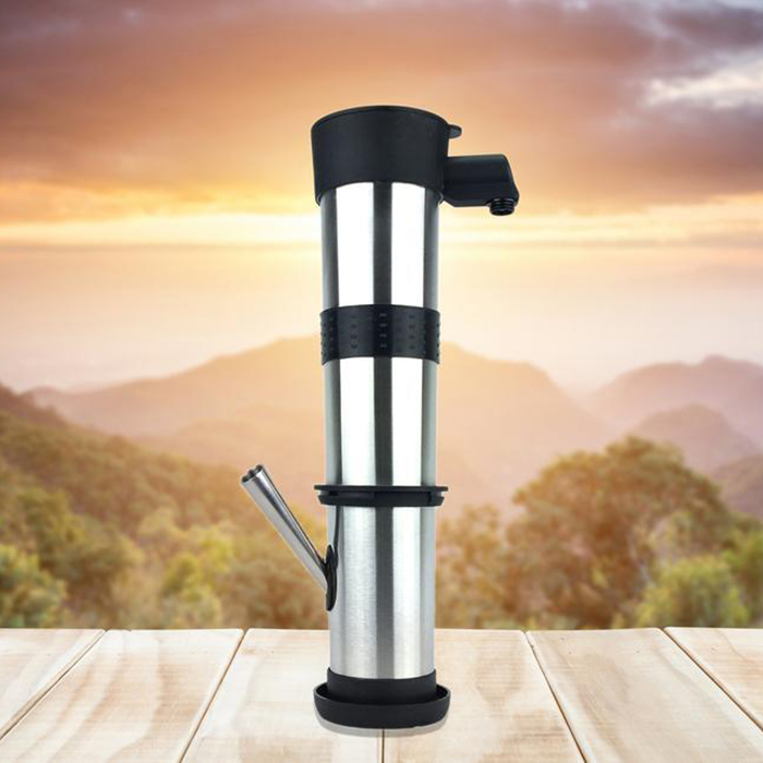This Telescoping Coffee Extends Into A Bong