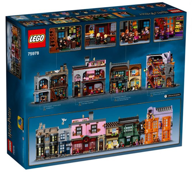 There's A LEGO Diagon Alley Set Made Up Of 5,544Pieces