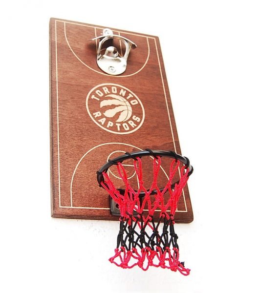 This Mounted Basketball Bottle Opener Slam Dunks Your Falling Bottle Caps