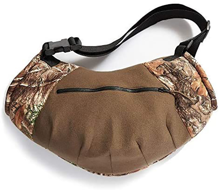 camo hand muff for hunting back