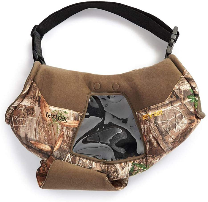 camo hand muff for hunting front
