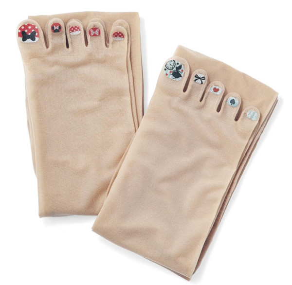 minnie and alice in wonderland stockings