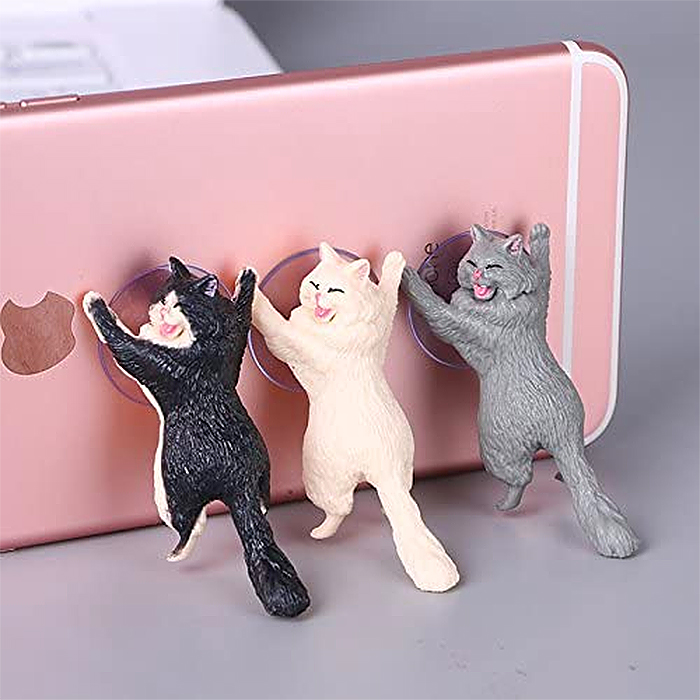 cute cat phone holders