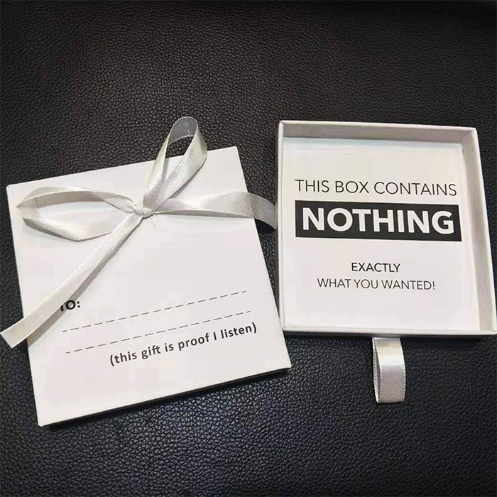 The Gift Of Nothing Is Perfect For Those Who Say They Want Nothing