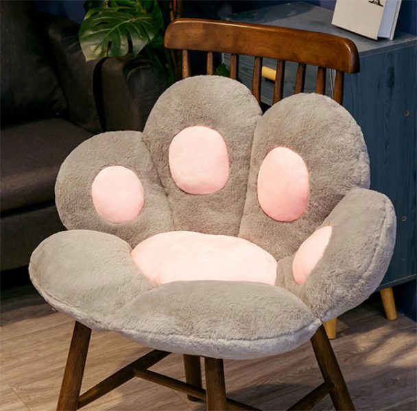 paw seat pillow