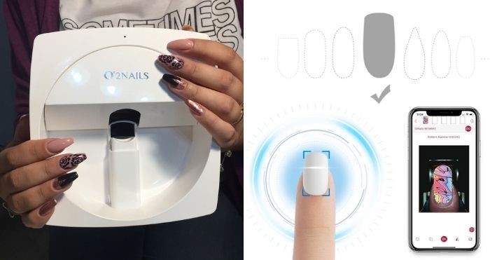 With This Digital Nail Printer You Can Print Any Pattern Or