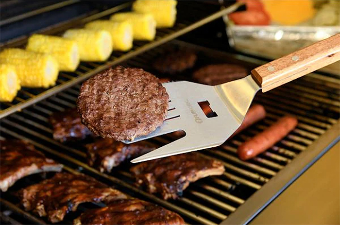 EZCook 5-in-1 BBQ Tool with Grill Fork and Grill Spatula 