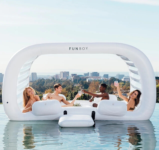 Relax On The Water In Style With This Giant Cabana Float