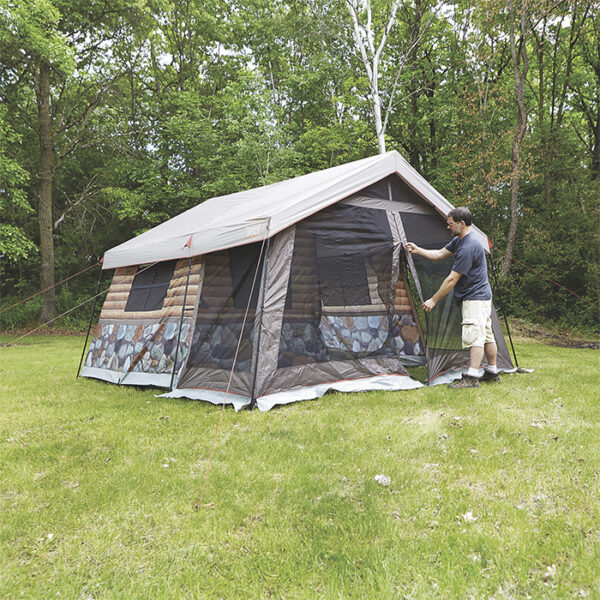 factory clearance log cabin tent