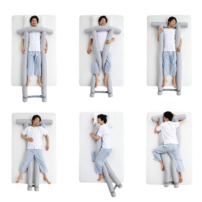 Huggable Body Pillow With Built-In Air Conditioner