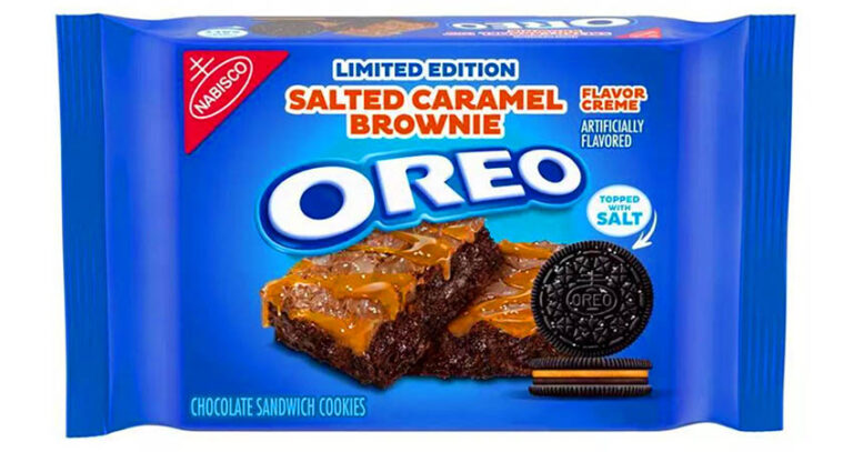 Salted Caramel Brownie Oreos