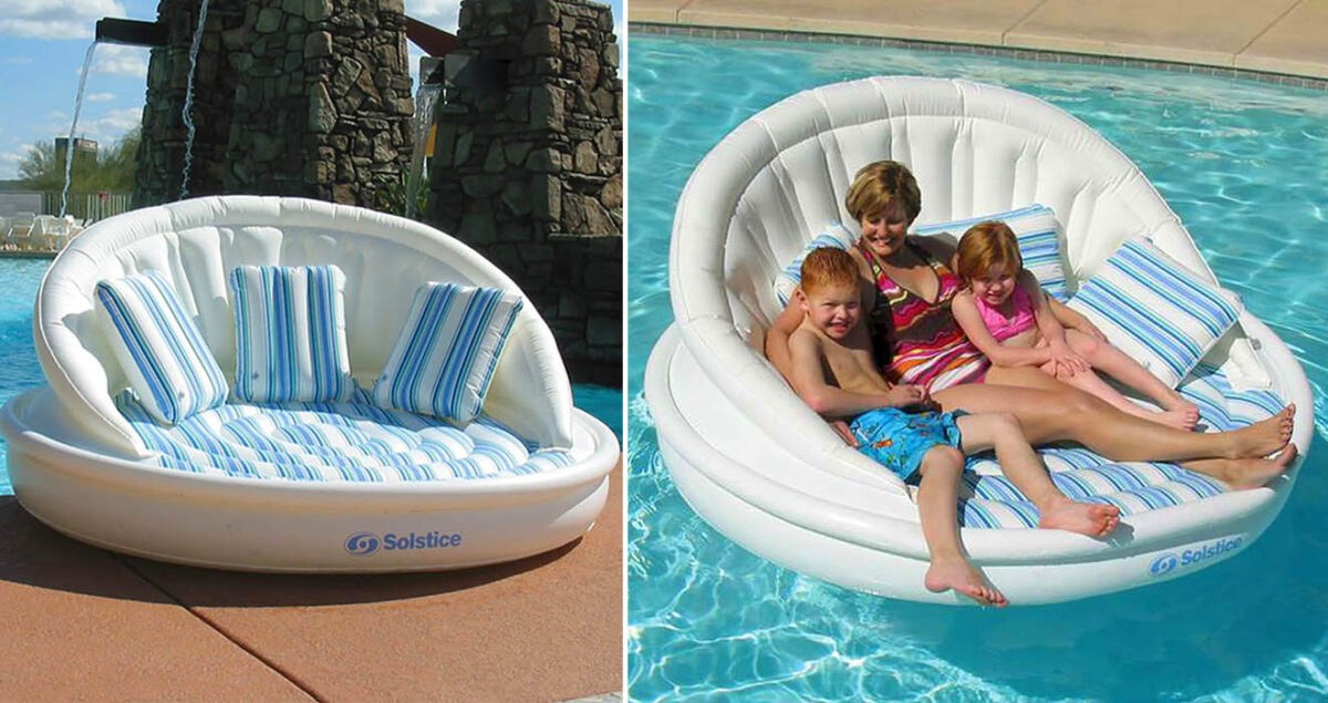 You Can Get An Inflatable Couch That Fits Up-To 3 People