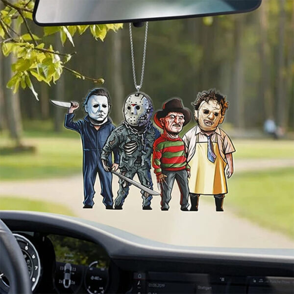 You Can Get Horror-Themed Rear-View Mirror Characters For Your Car