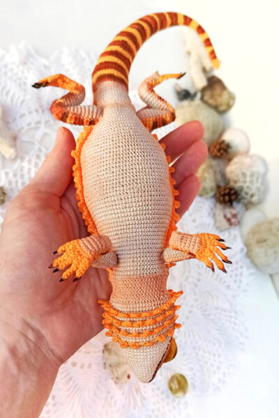 Crochet Bearded Dragon
 You Can Get A Pattern That Shows You How To Crochet A Realistic Bearded