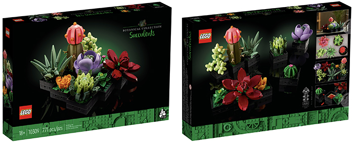 Beautiful LEGO Orchid And Succulents Sets Designed To Help Adults With ...